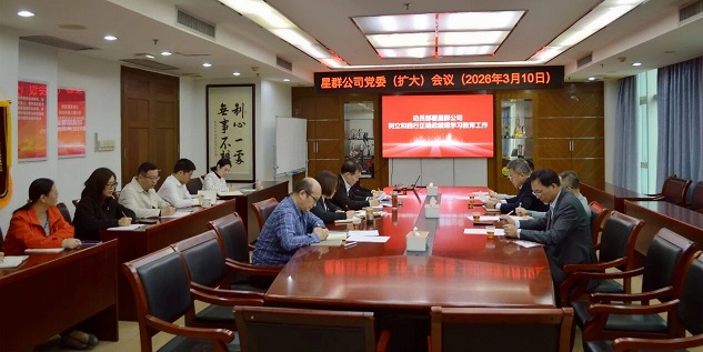 星火聚力树政绩新风｜星群公司召开树立和践行正确政绩观学习教育动员部署会